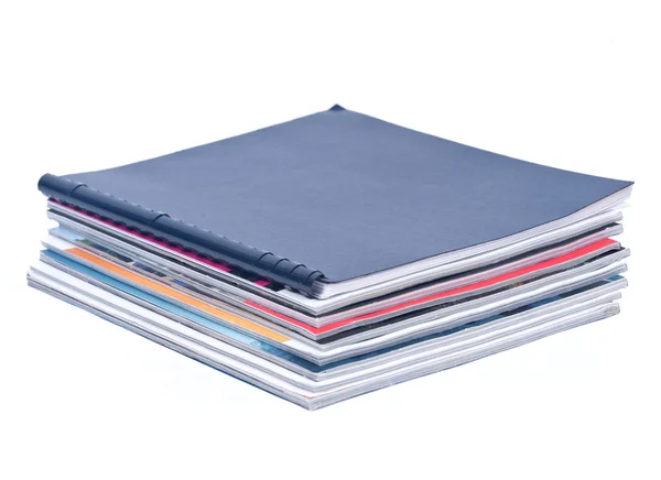 Pile of magazines — Stock Photo, Image