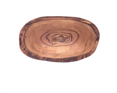 Zeytin ahşap dalgalı RIM kase