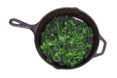 Organik ıspanak Sote