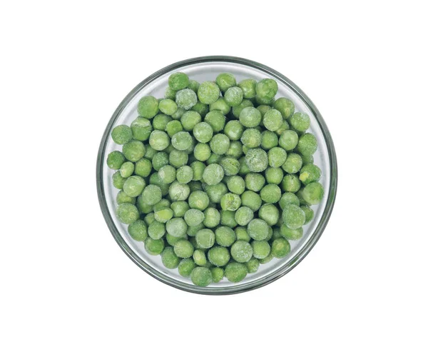 冷冻有机豌豆 — 图库照片