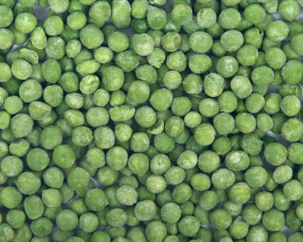 Guisantes orgánicos congelados — Foto de Stock