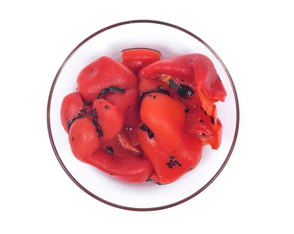 Жареный красный перец — стоковое фото