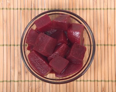 Pancar sos içinde kesmek