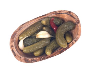 Doğal organik dereotu salatalık