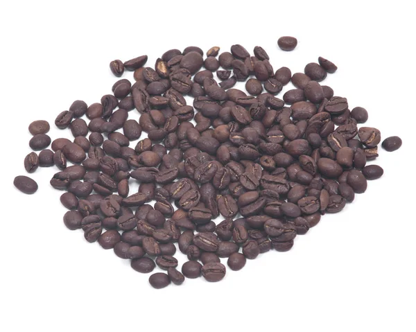 Organický středně tmavé pražené zrnkové kávy — Stock fotografie