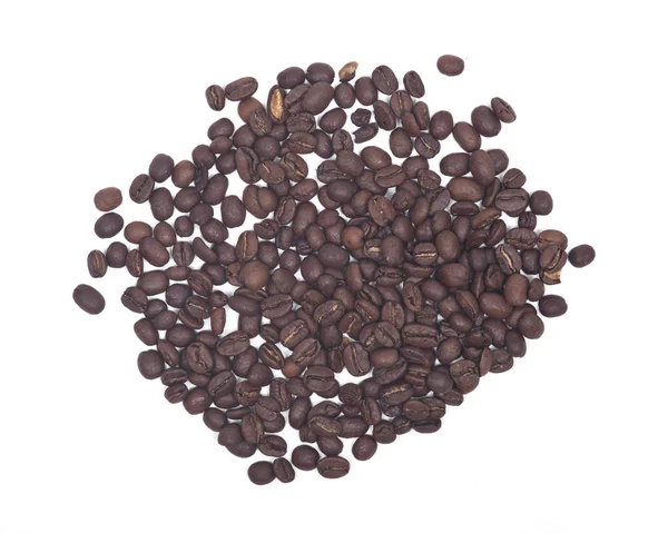 Organik orta koyu kavrulmuş kahve çekirdekleri — Stok fotoğraf