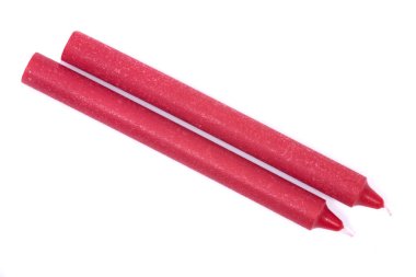 Kırmızı doğal mum