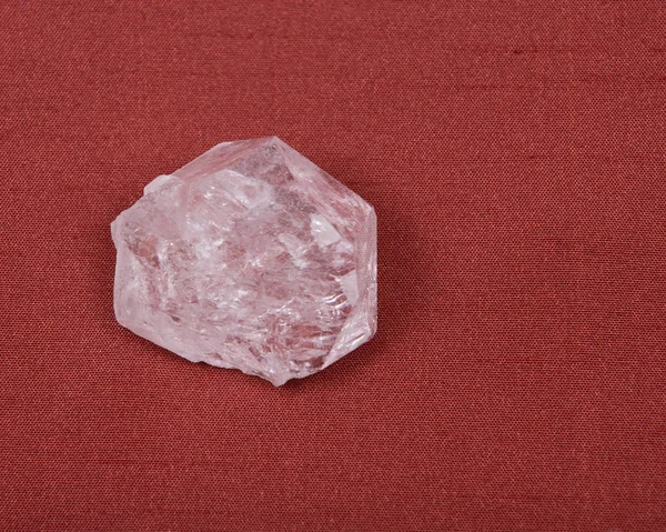 Rose quartz gemstone