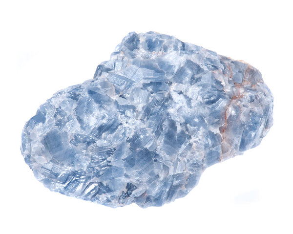 Raw blue white kyanite natural chunk