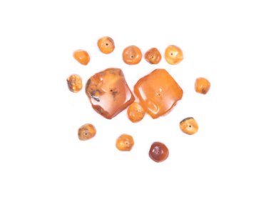 Sarı Baltık amber boncuk