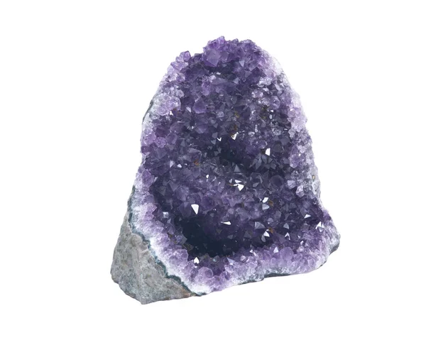 Amethyst-Kathedrale Geodenexemplar — Stockfoto