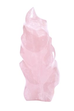 Mücevher sınıf rose kuvars cilalı oyma