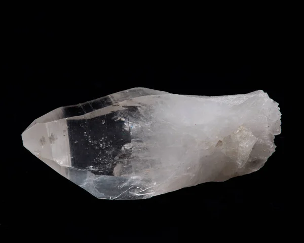 Lemuriska rainbow quartz crystal från Brasilien — Stockfoto