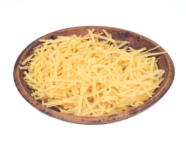 Gezonde pasta, zelfgemaakte noedels — Stockfoto