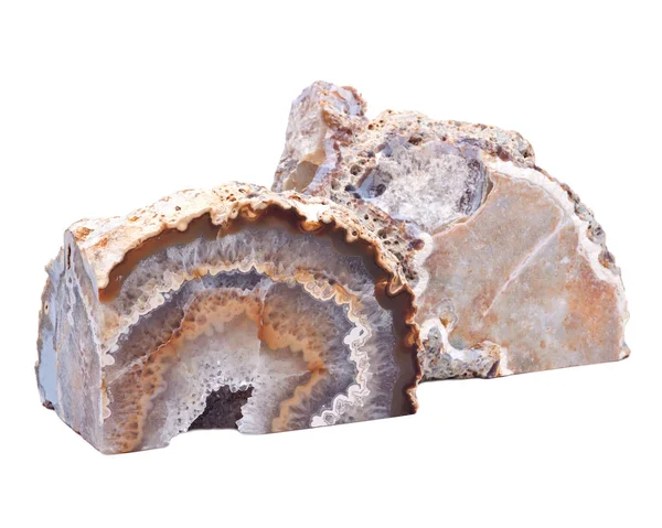 Kısmen parlak çok renkli akik Jeod crystaline druzy Merkezi ile