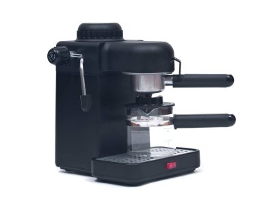 Siyah espresso makinesi