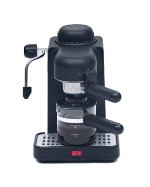 Siyah espresso makinesi