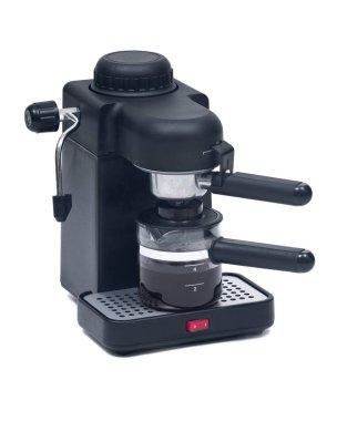 Siyah espresso makinesi