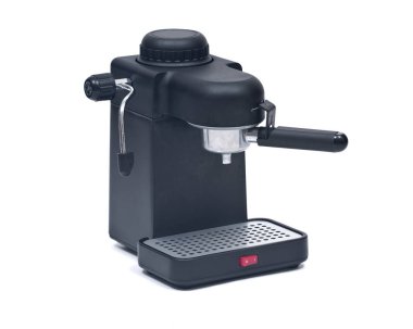 Siyah espresso makinesi