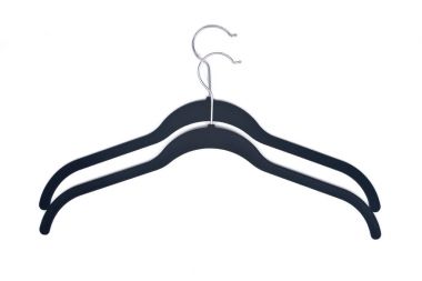 Vintage kumaş kaplı plastik askı