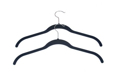 Vintage kumaş kaplı plastik askı