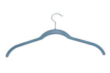 Vintage kumaş kaplı plastik askı