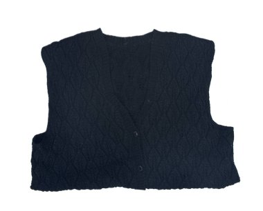 El yapımı kadın yün yelek