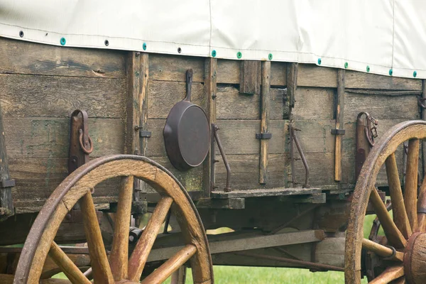 Vintage öncü vagon kapalı