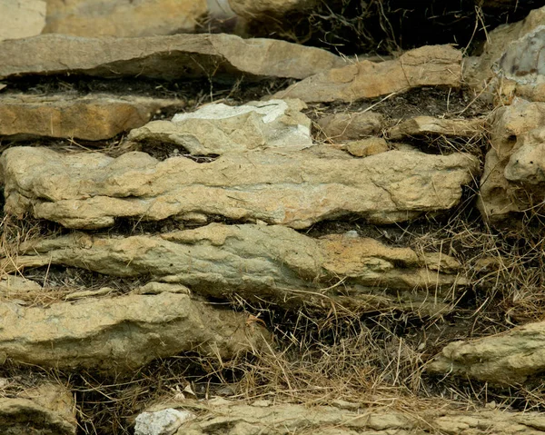 Doğal oyma taş duvar