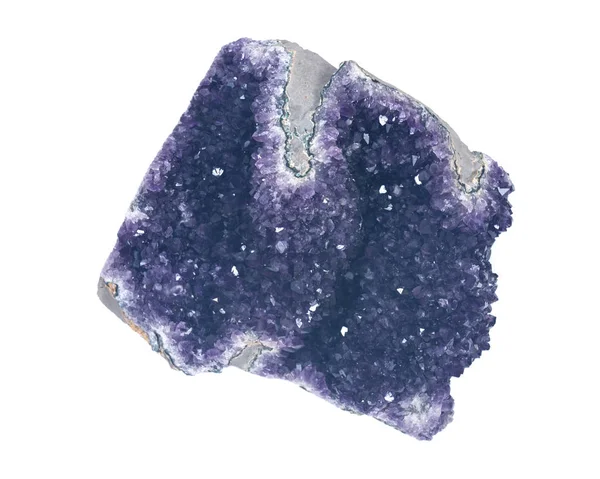 Geode druso viola ametista — Foto Stock