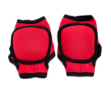 Beyaz arka plan üzerinde izole başparmak kilit tasarımı ile bir ağırlıklı lb eldiven