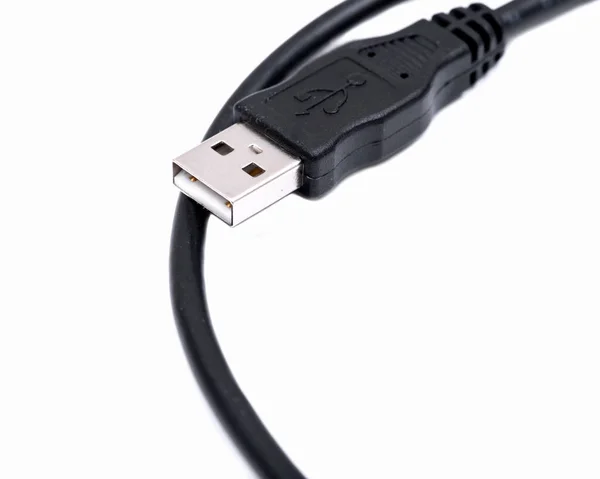 Cordon Câble Données Ordinateur Usb Pour Lecteur Externe Portatif Mince — Photo