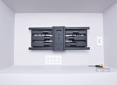 Ultra ince Tv Duvar montaj süper güçlü ağırlık kapasitesi ile
