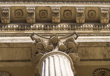 Kazan Katedrali ayrıntı görünümü.