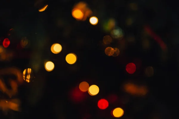 Ghirlanda luci bokeh — Foto Stock