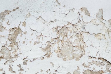 doku kadar yakın heykel yontma soyulması boya kaplı, beyaz