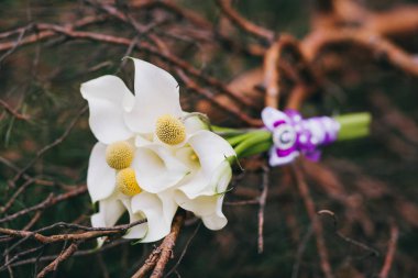 güzel düğün gelin buketi.
