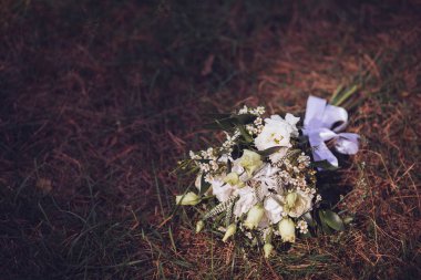 güzel düğün gelin buketi.