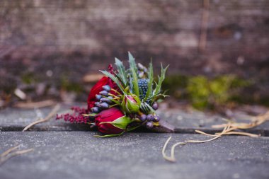 güzel düğün gelin buketi.