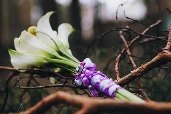 Bellissimo bouquet nuziale . — Foto Stock