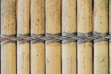 Hasır Tekstil. Doku saman sorunsuz. Hasır mat doğal bej saman dan.