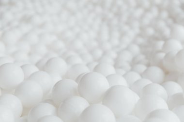 Many White balls texture background. clipart