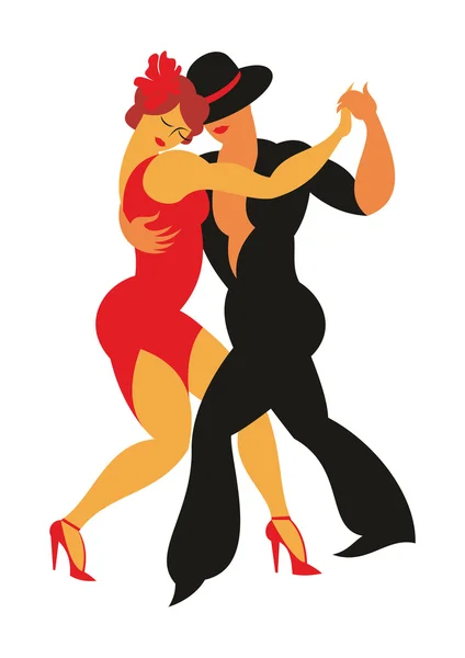 Le tango argentin — Image vectorielle