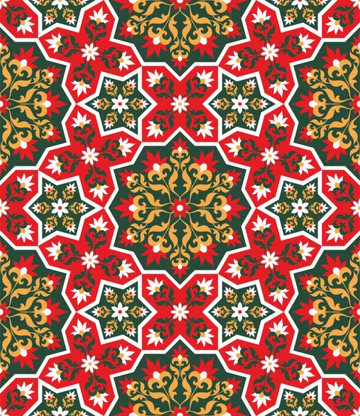 Исламский бесшовный орнамент — стоковый вектор