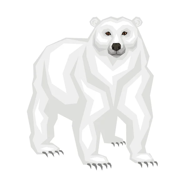 The great polar bear — Stock Vector