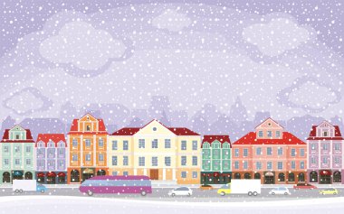 eski şehrin arka plan