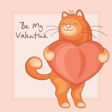 Sevgililer Günü kartı.