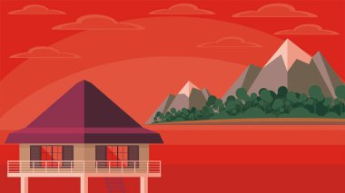  tropikal günbatımı