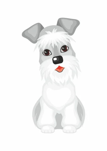 Checo cão Terrier — Vetor de Stock