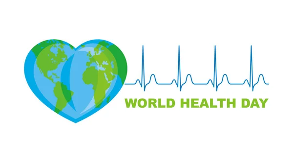 World Health Day illustration — Stock vektor